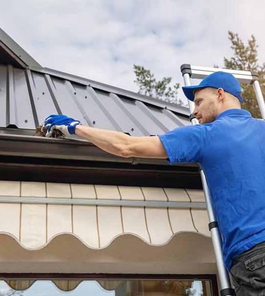 Picture of service gutters